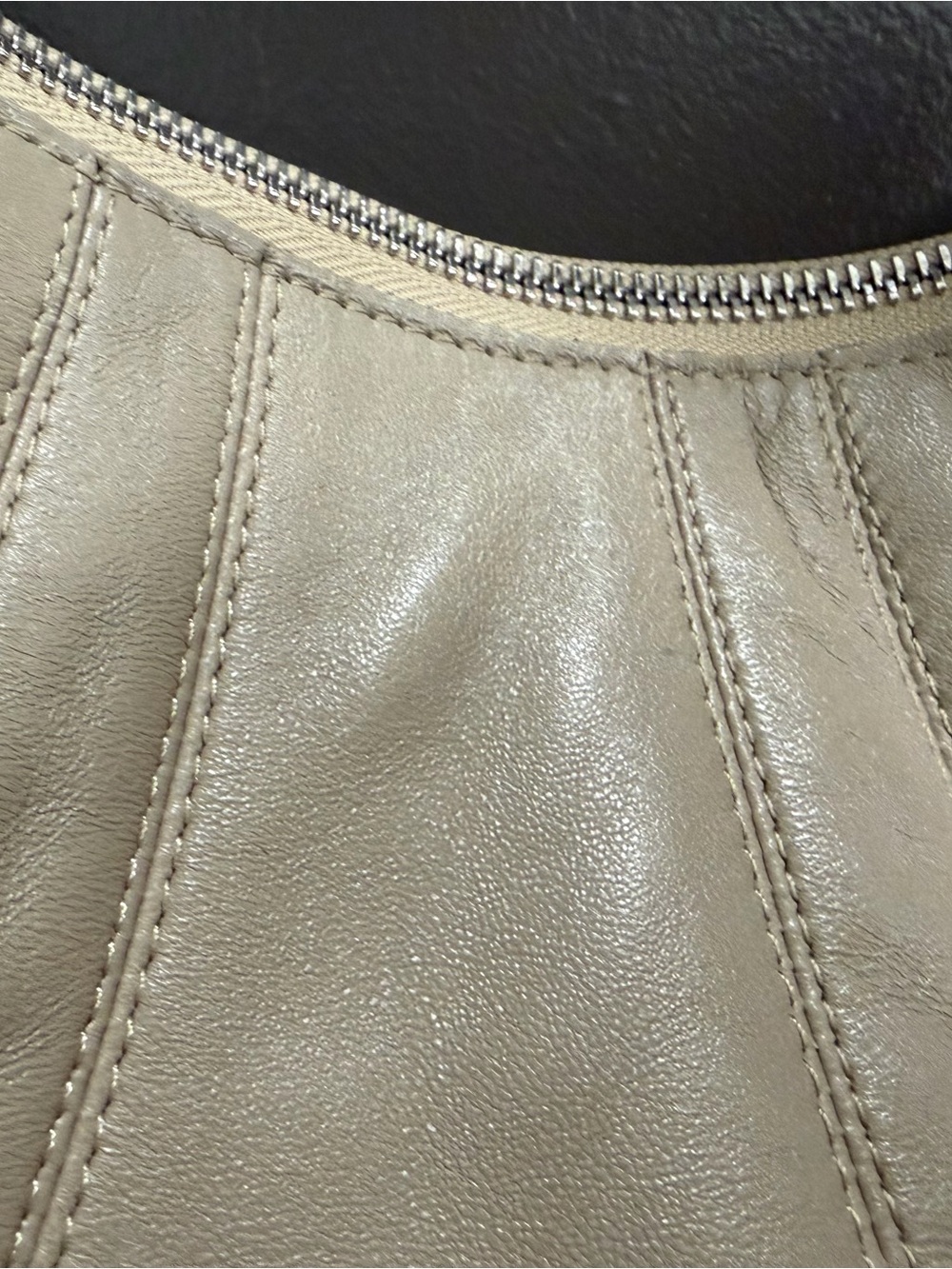Lemaire small croissant bag - Beige - Picture 6 of 13